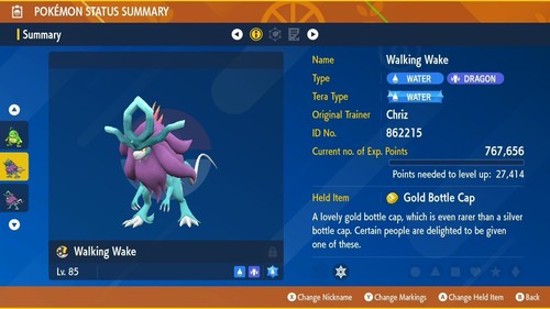 Walking wake pokémon - walking,
