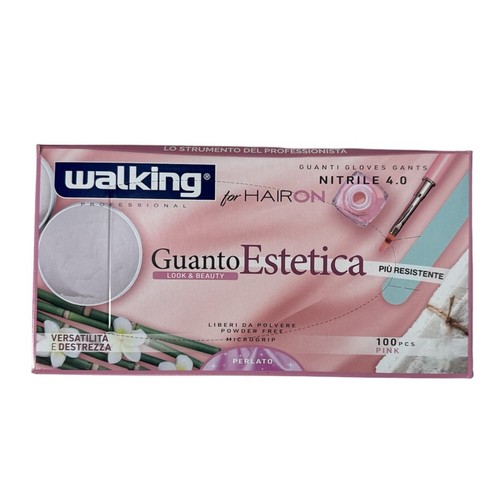 Guanti nitrile estetica - , rosa
