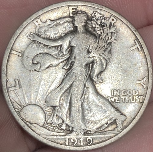 Mezzo dollaro 1919 walking - mezzo,